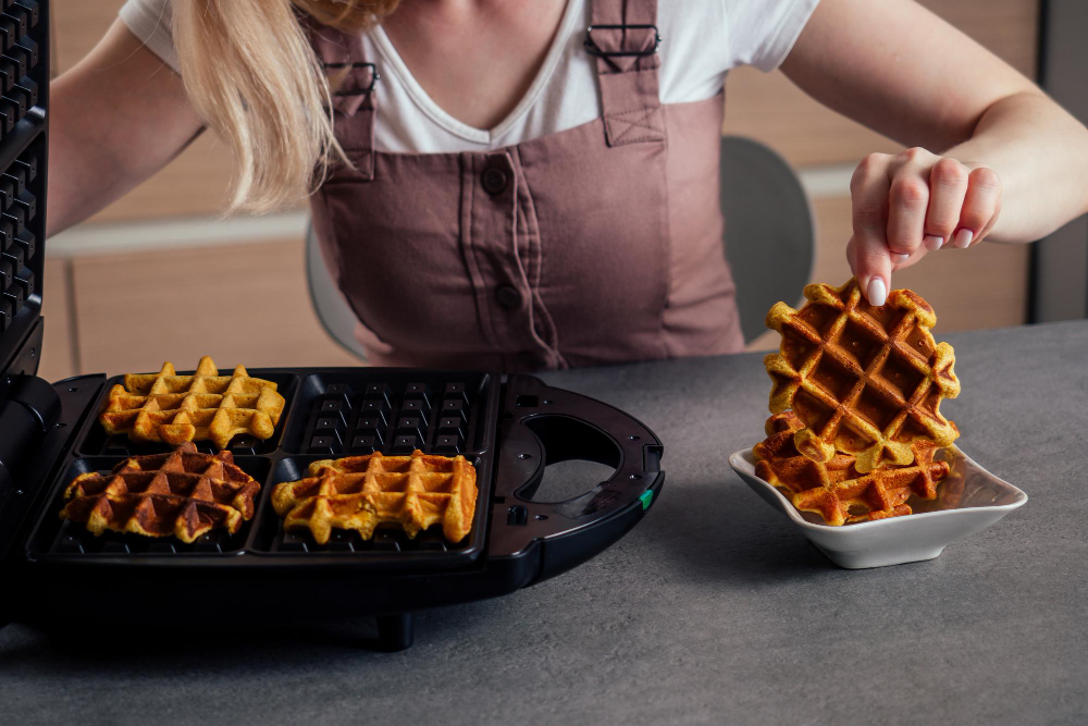 How To make Vegan Protein Waffles (Healthy & Gluten-Free)